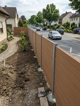Lärmschutzzaun in Rogätz - fachgerechte Ausführung vor Ort