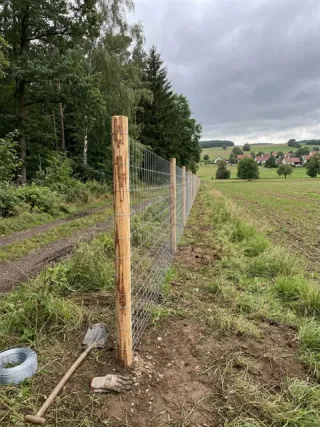 Wildzaun in Rogätz - fachgerechte Ausführung vor Ort